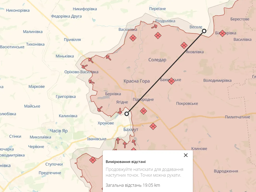 Бахмутський плацдарм контрнаступу