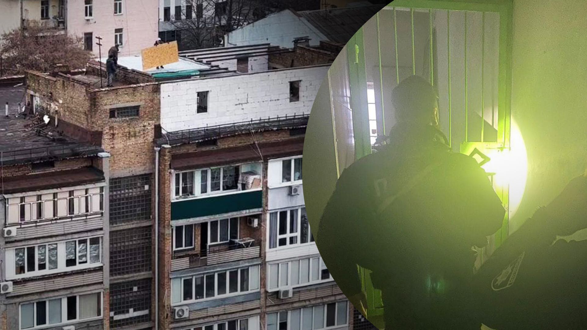 Человек построил на крыше квартиру Человек построил на крыше квартиру