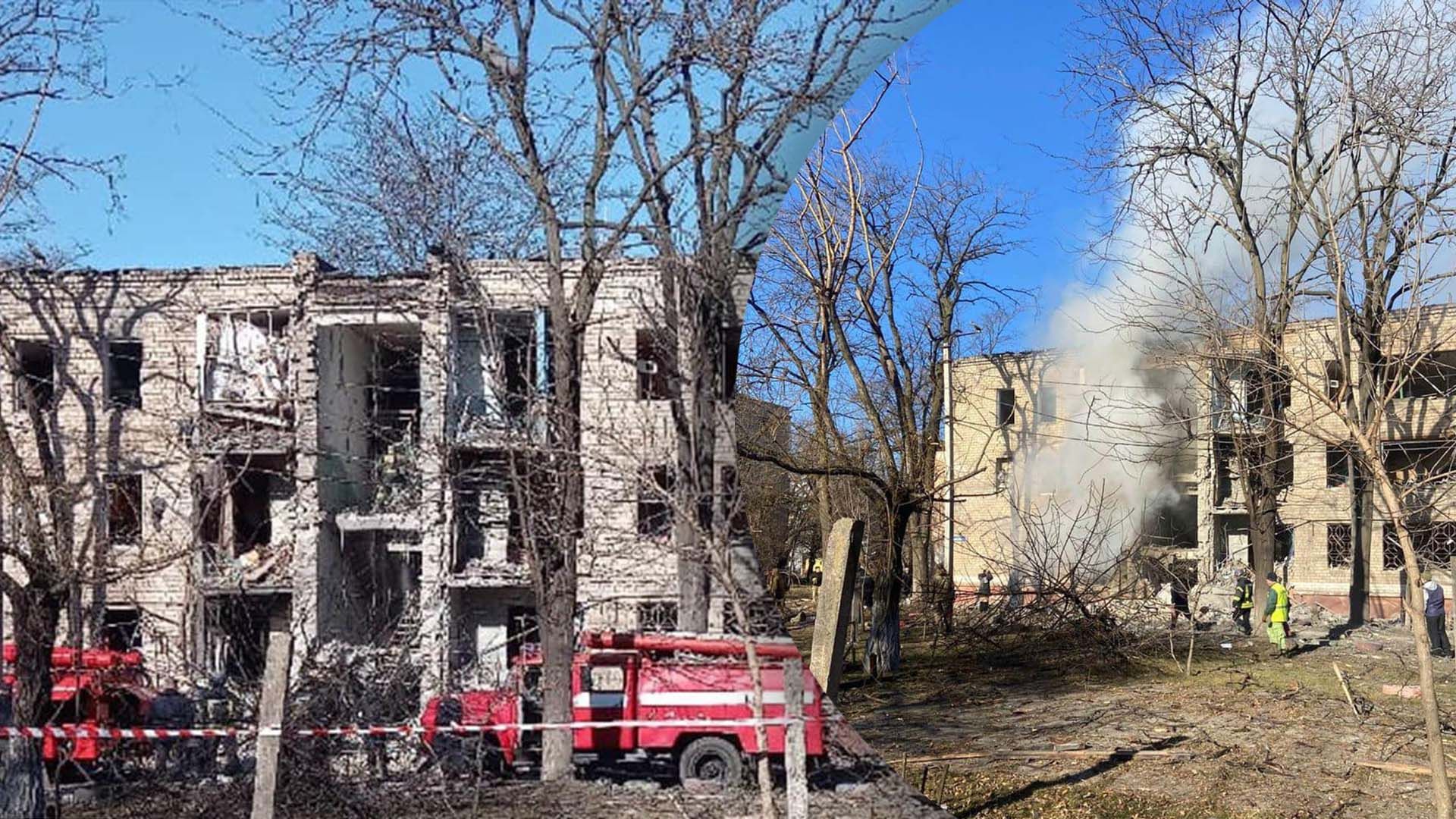 Россия атаковала Краматорск Россия атаковала Краматорск