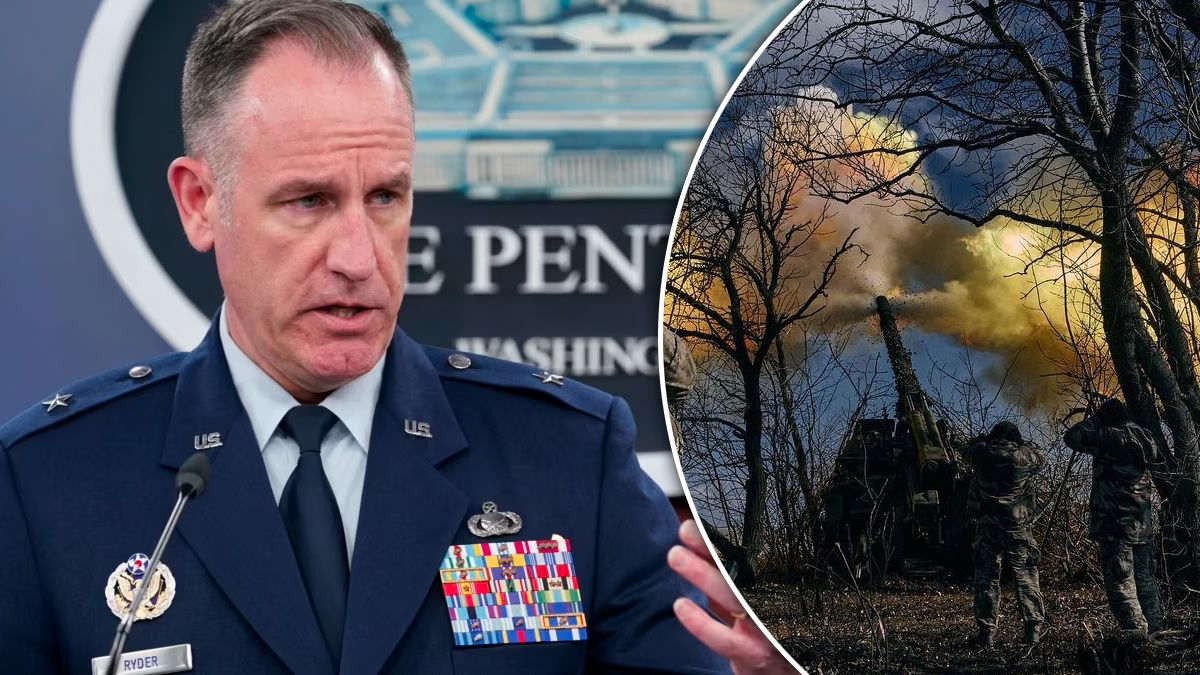 Речник Пентагону Райдер про ескалацію війни в Україні Речник Пентагону Райдер про ескалацію війни в Україні