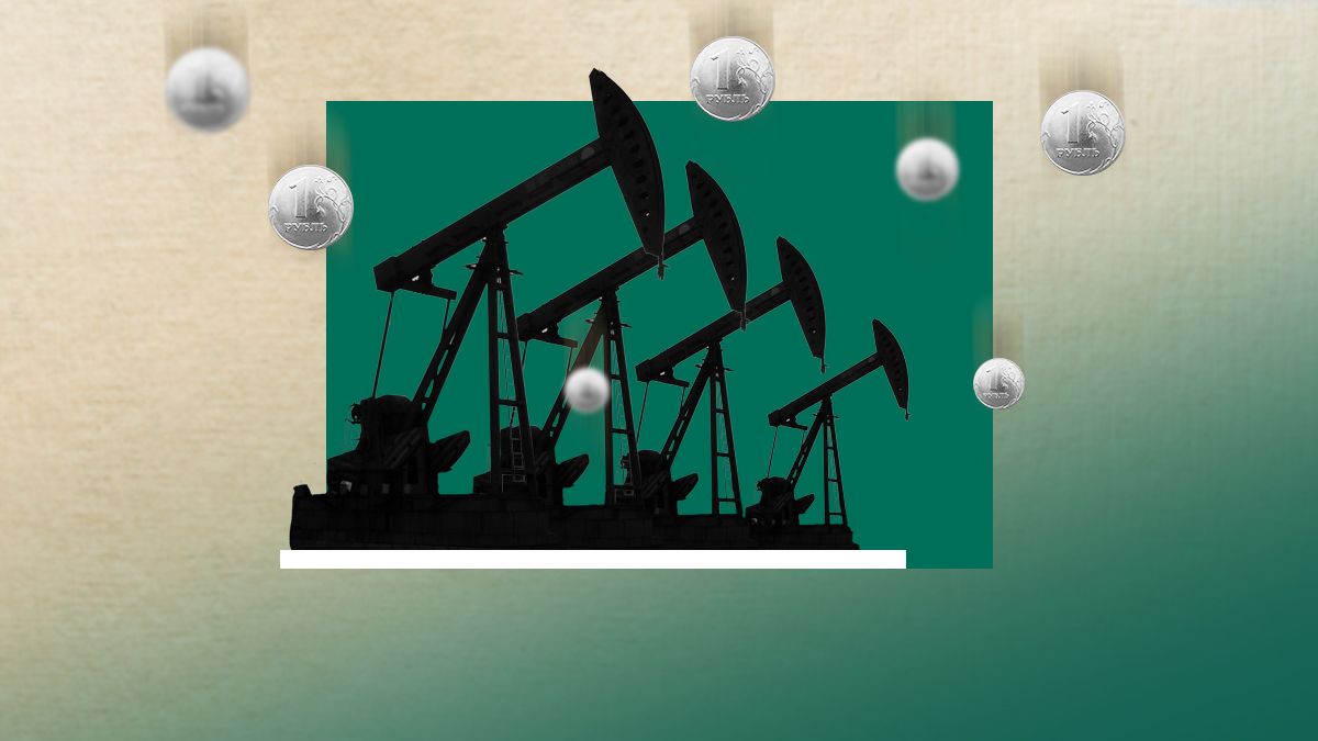 Из-за уменьшения доходов от нефти и газа в России может девальвировать рубль