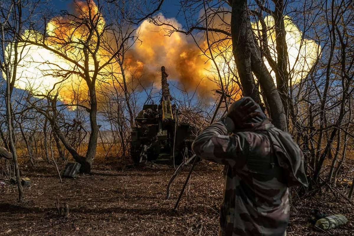 Украинские защитники борются за Бахмут