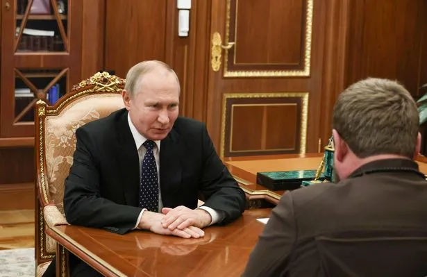 Путін Кадиров зустріч