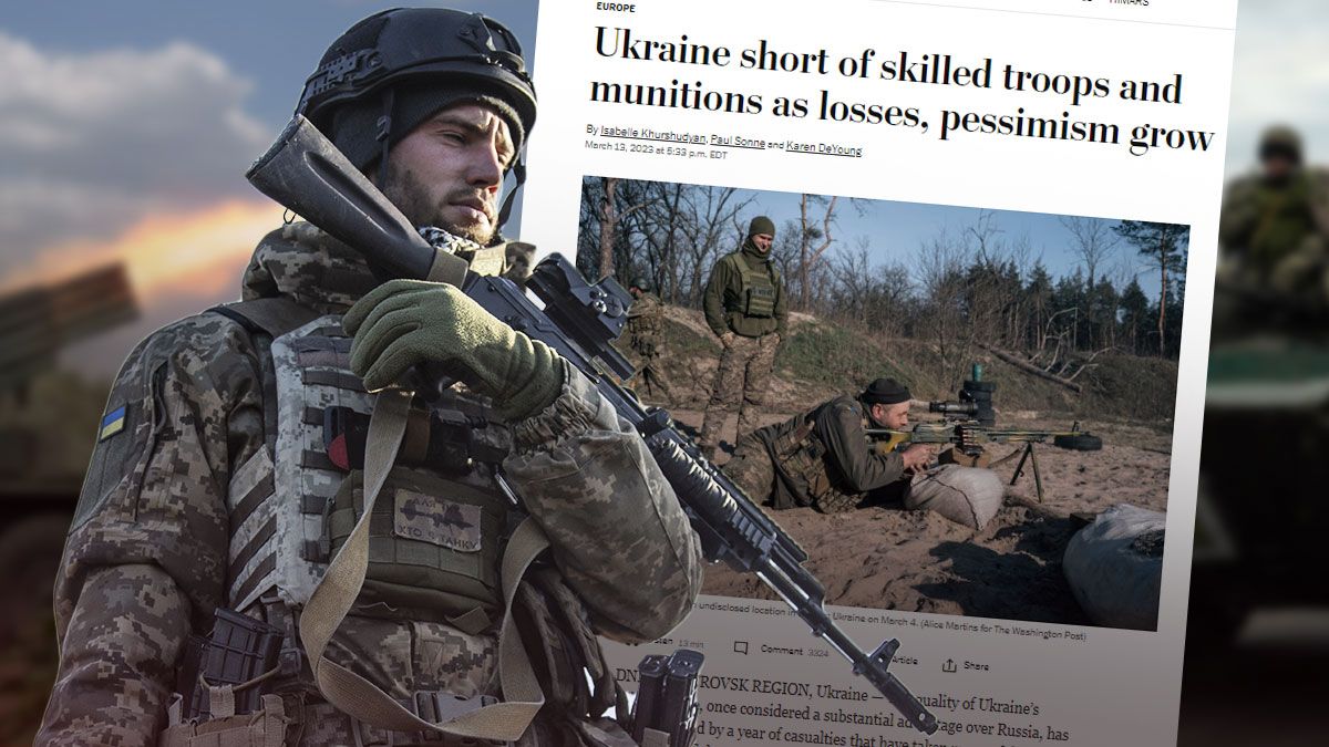 Статья WP – почему по их версии Украина не готова к контрнаступлению