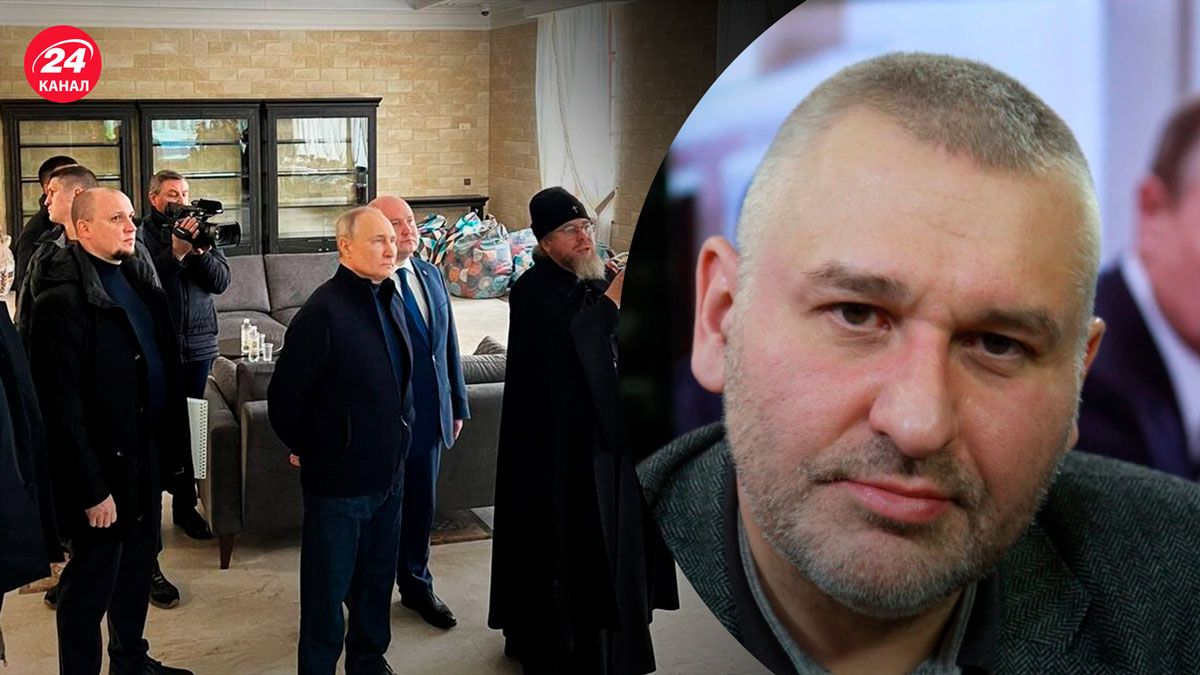 Путин в Крыму – Фейгин объяснил, зачем диктатору был этот визит - 24 Канал Путин в Крыму – Фейгин объяснил, зачем диктатору был этот визит - 24 Канал