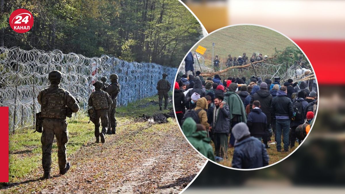 Задержание на границе с Польшей украинцев Задержание на границе с Польшей украинцев