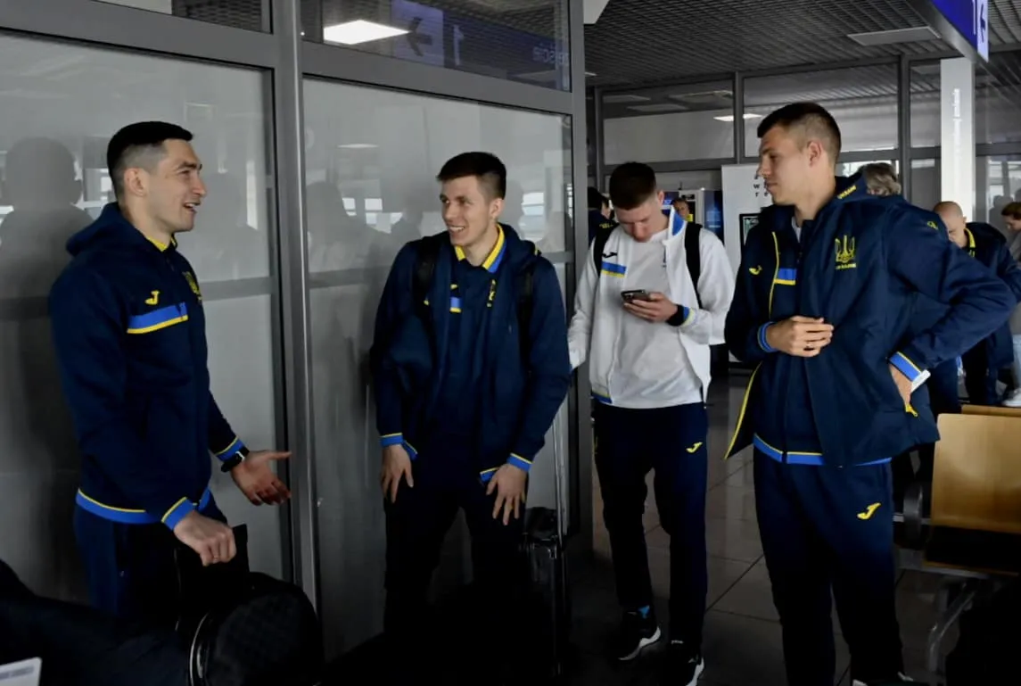 Збірна України прилетіла у Лондон
