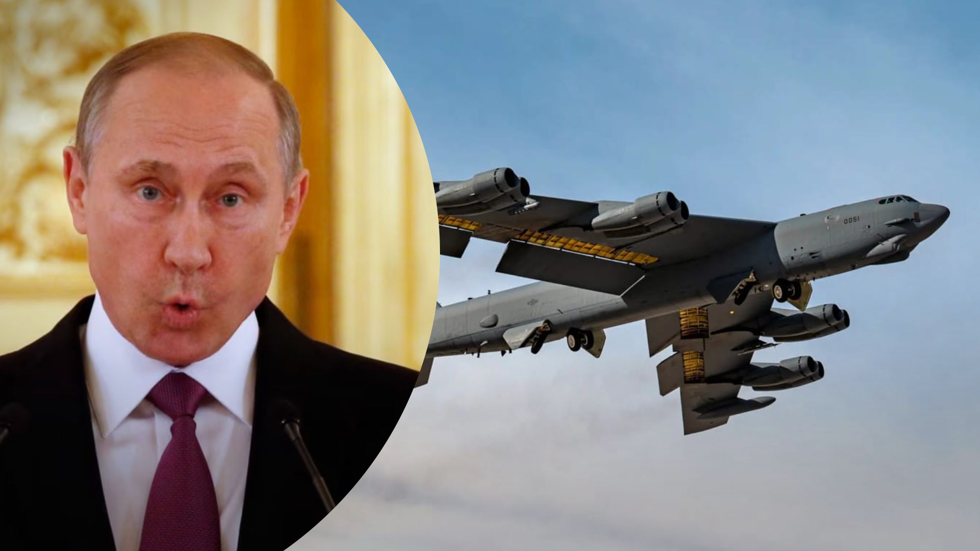 Борбардировщики B-52 пролетели у границы с Россией - подняли истребители Су-35