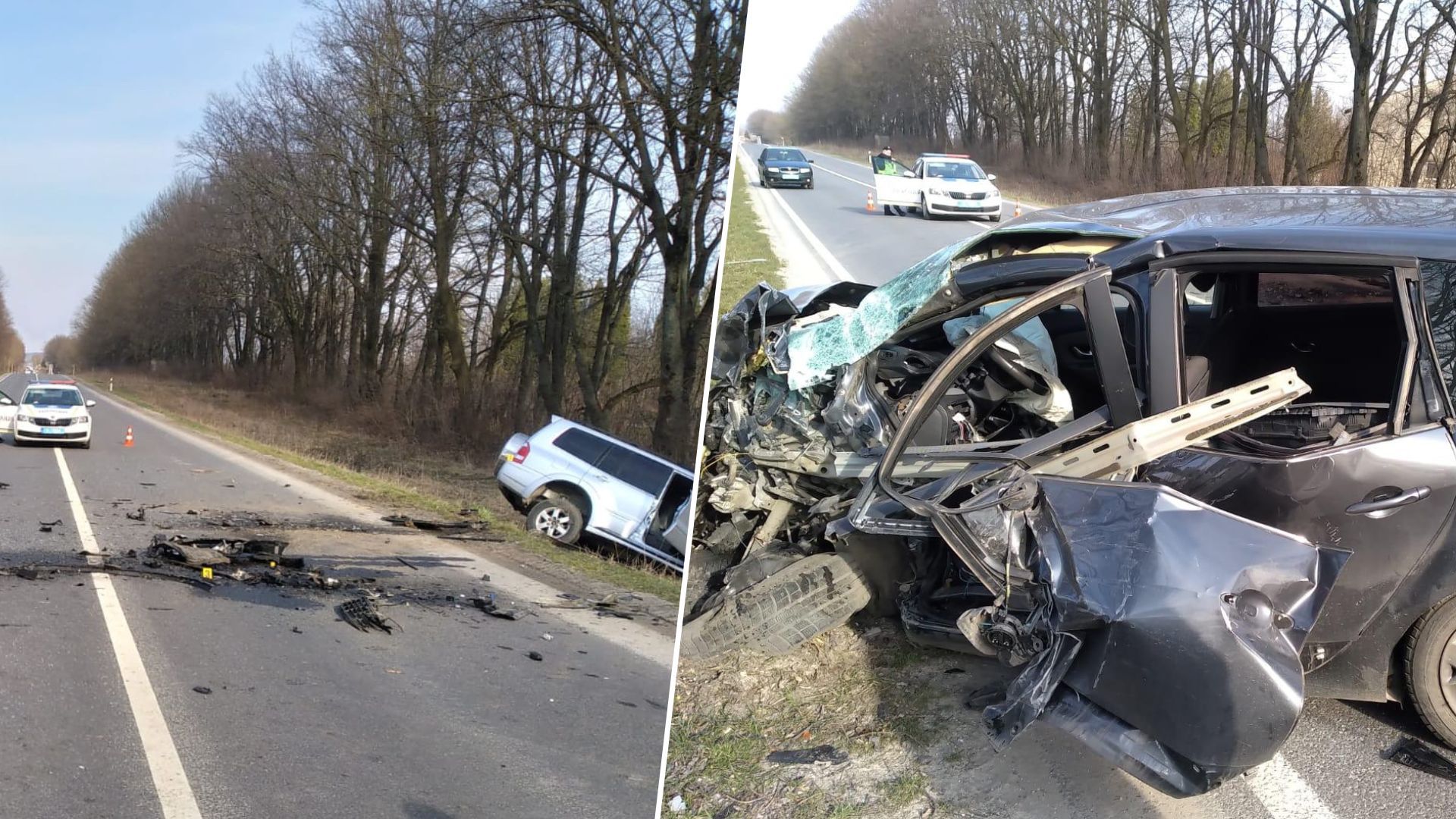 ДТП на Львовщине 20 марта - пьяный водитель столкнулся с авто, которым управлял подросток - 24 Канал