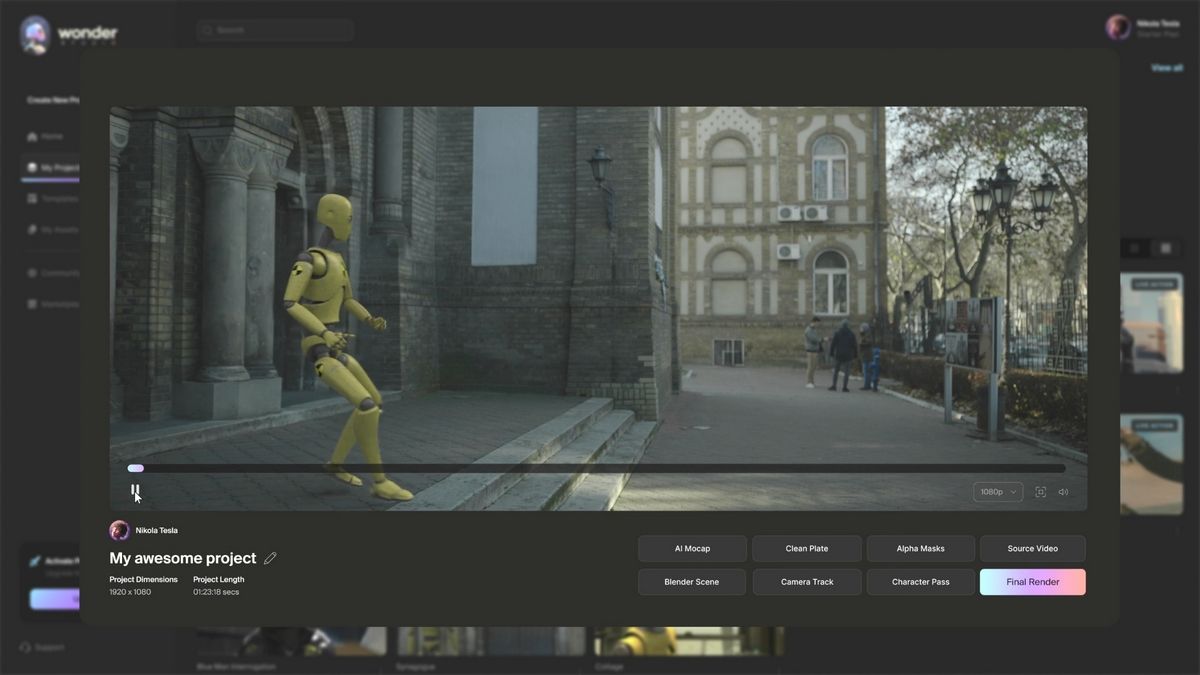 Искусственный интеллект мастерски заменяет живых актеров на любых нарисованных персонажей Искусственный интеллект мастерски заменяет живых актеров на любых нарисованных персонажей