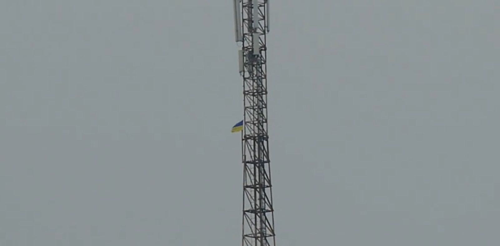 У селі Грушівка в окупованому Криму майорить прапор України - 24 Канал