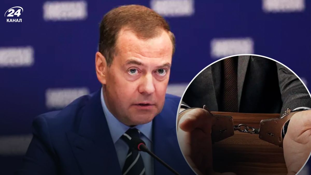 Медведев об ордере на арест Путина - 24 Канал
