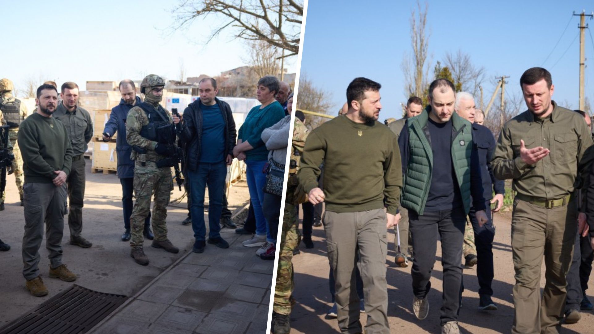 Зеленський на Херсонщині 23 березня 2023 - президент відвідав село Посад-Покровське - 24 Канал Зеленський на Херсонщині 23 березня 2023 - президент відвідав село Посад-Покровське - 24 Канал