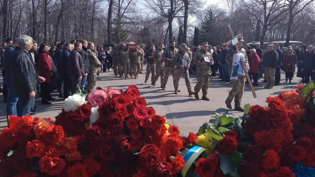 Прощание с братьями бойками в Кропивницком