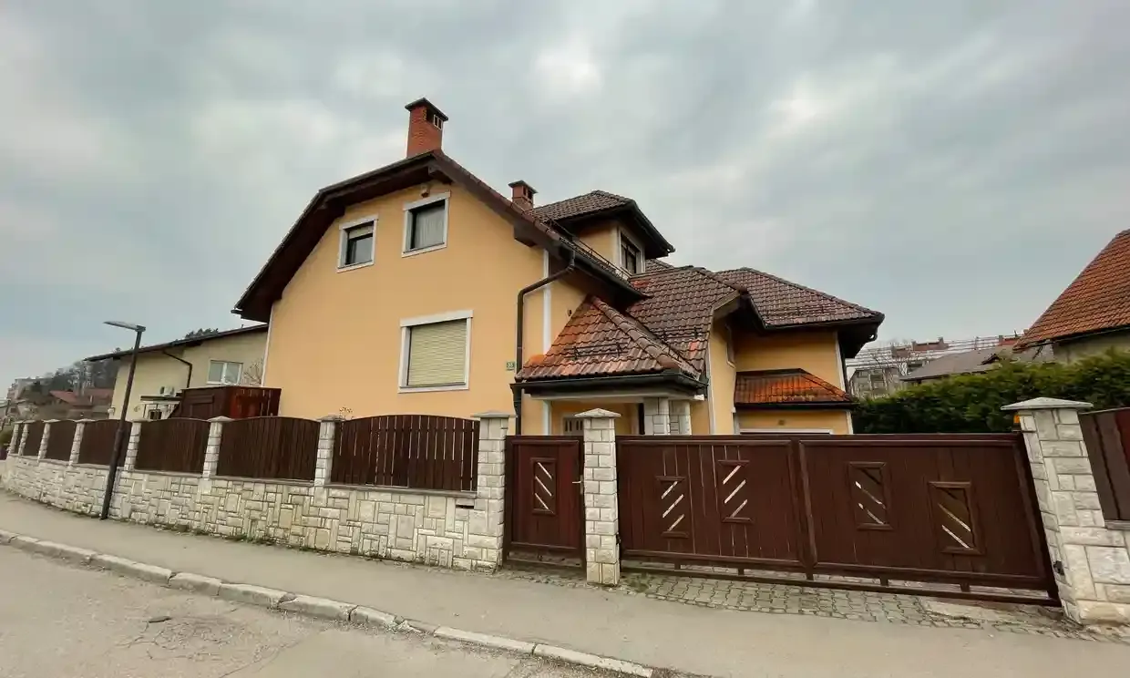 Будинок у Любляні, де жила сім'я шпигунів