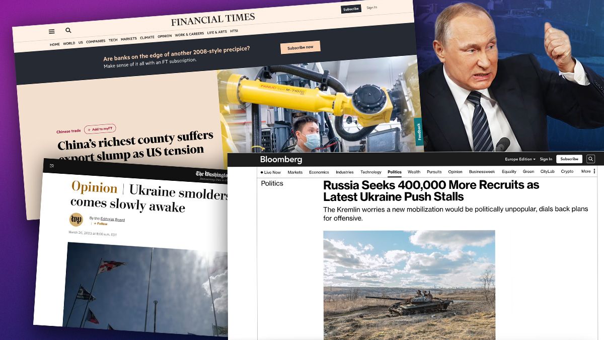Що про Україну та ситуацію в світі писали західні медіа