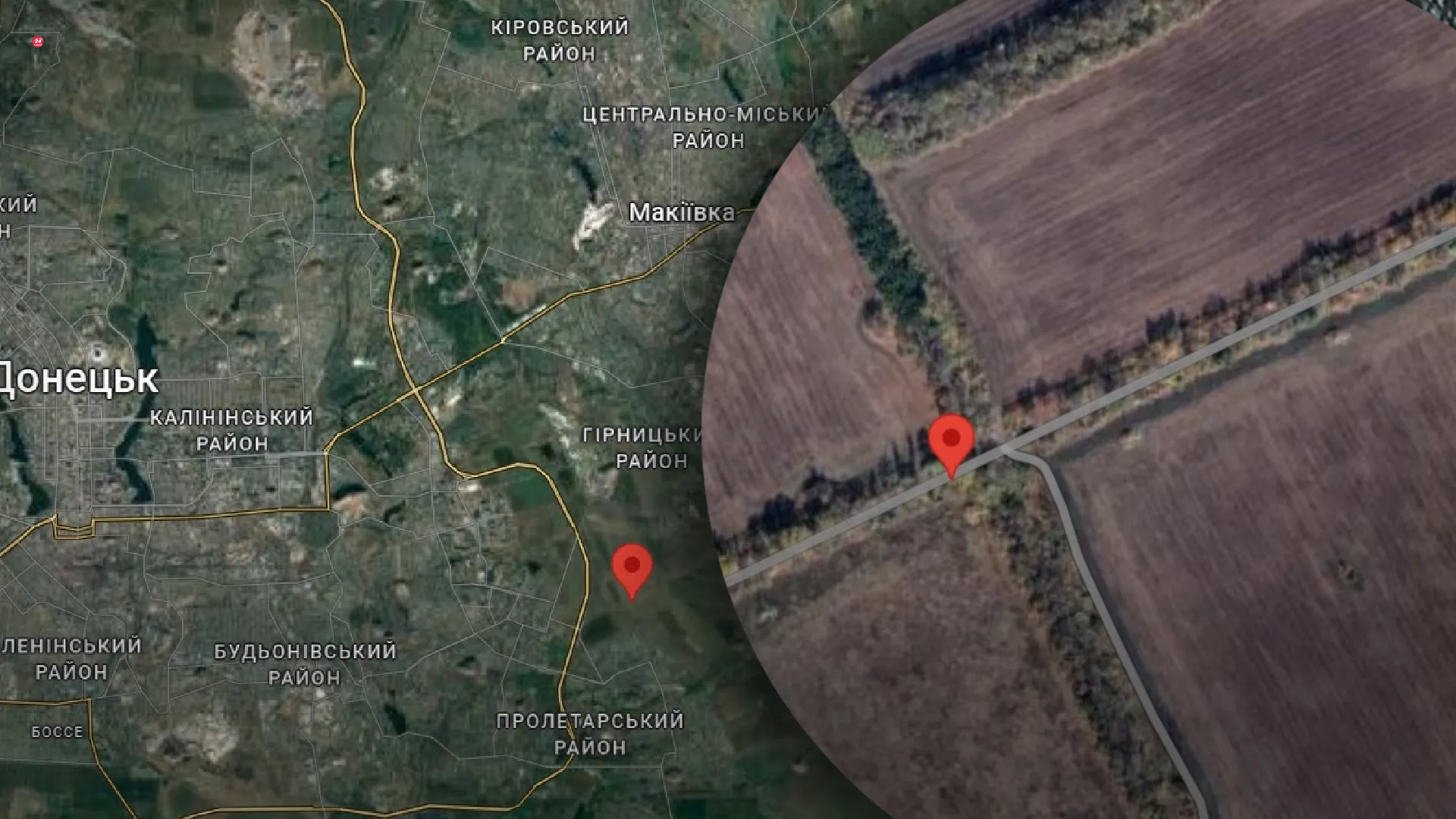 Місце зйомок Місце зйомок