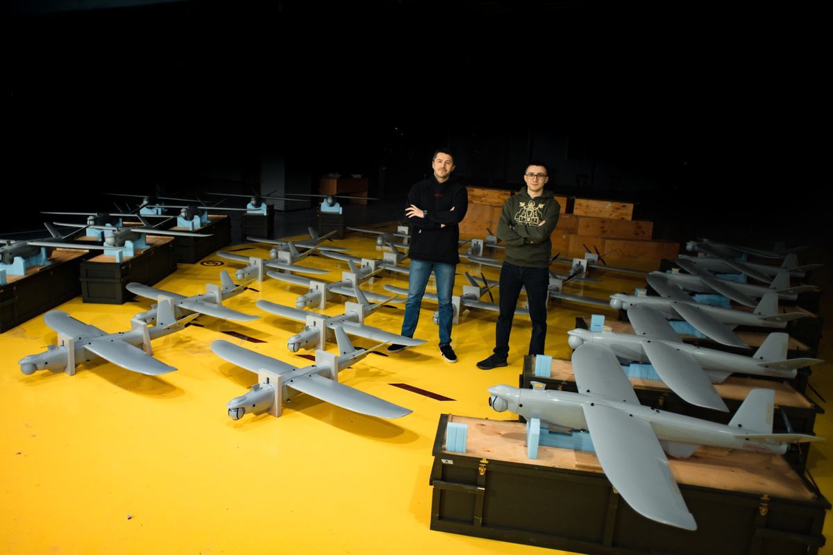 Дрони-камікадзе RAM-II нищать ворога Дрони-камікадзе RAM-II нищать ворога