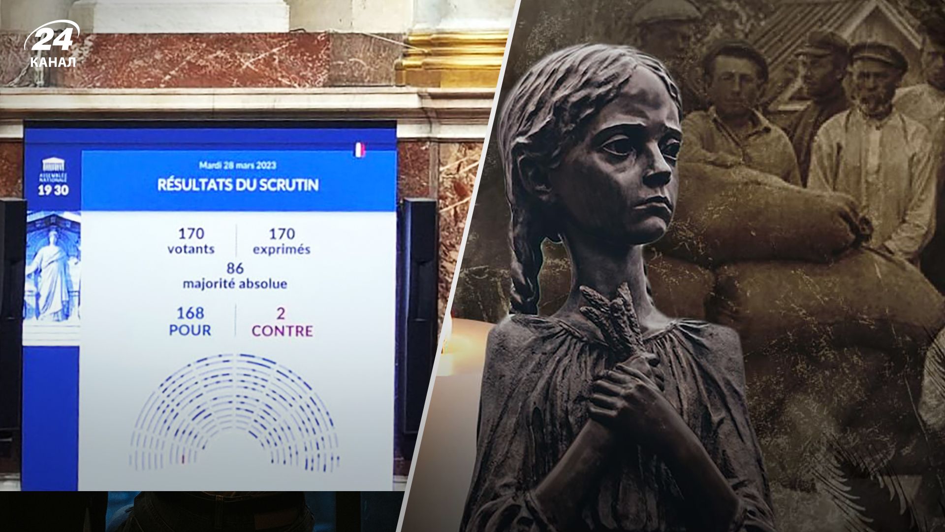 Франція визнала Голодомор геноцидом - Володимир Зеленський відреагував Франція визнала Голодомор геноцидом - Володимир Зеленський відреагував