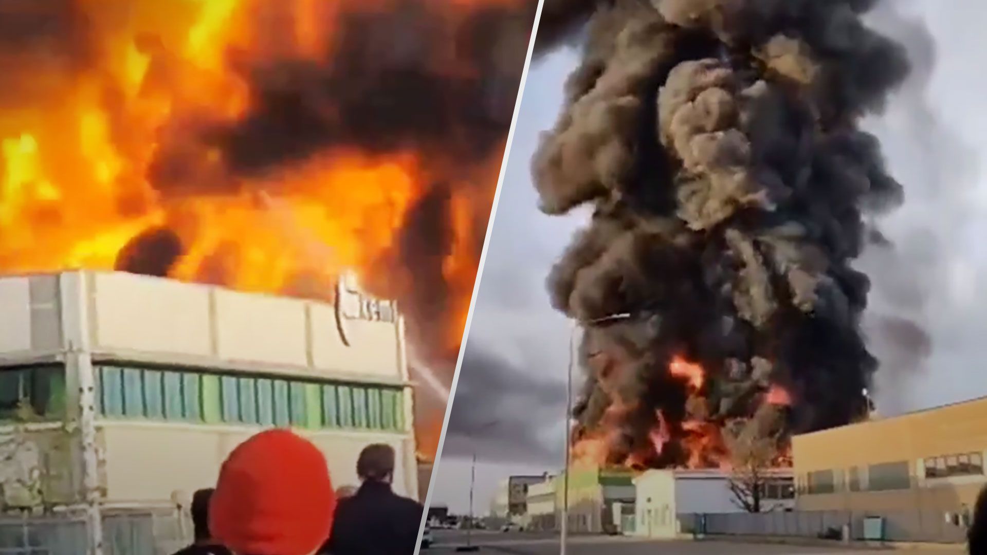 В Італії спалахнула масштабна пожежа на хімічному заводі - 24 Канал