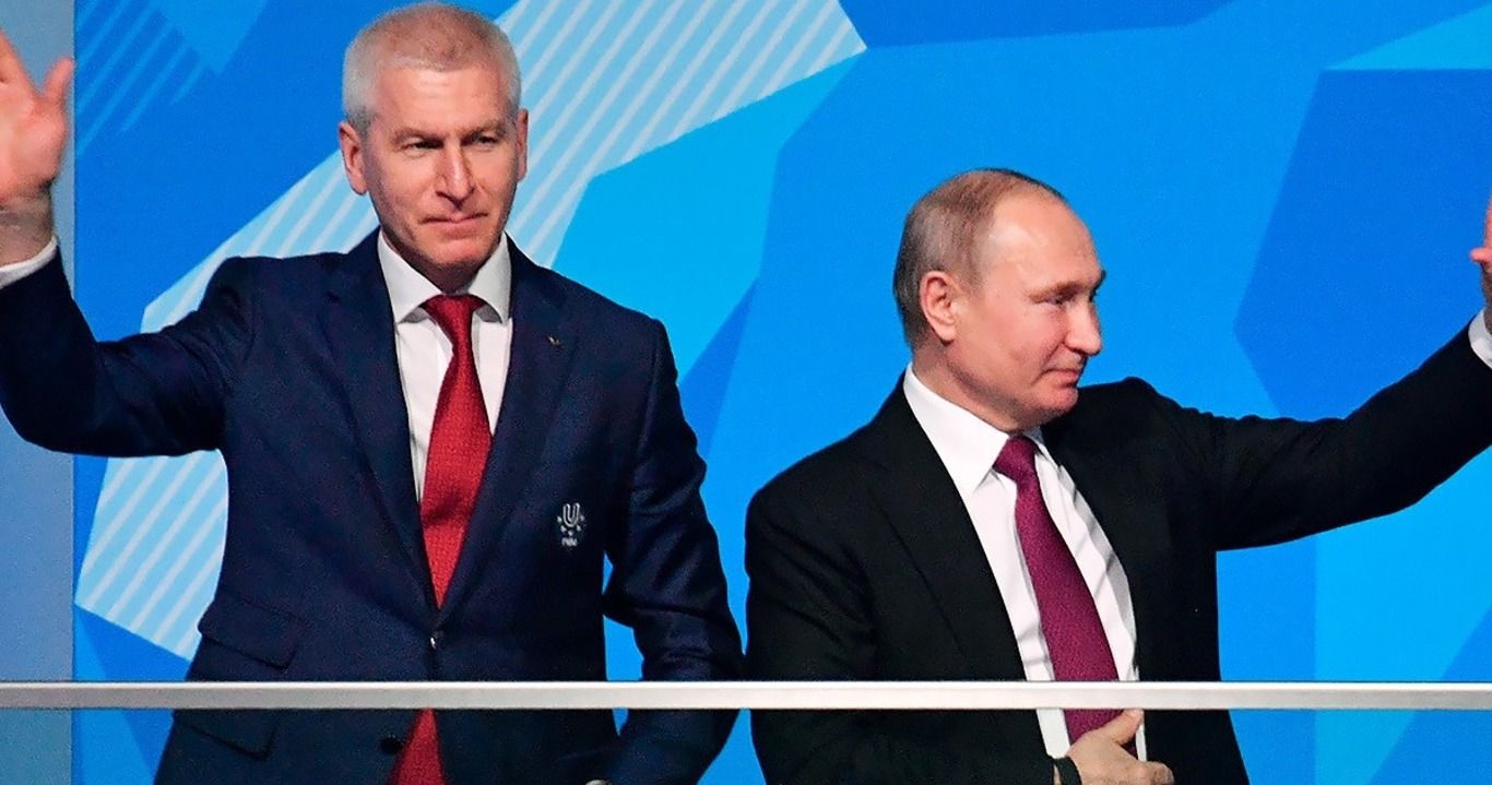 Олєг Матицін та Владімір Путін