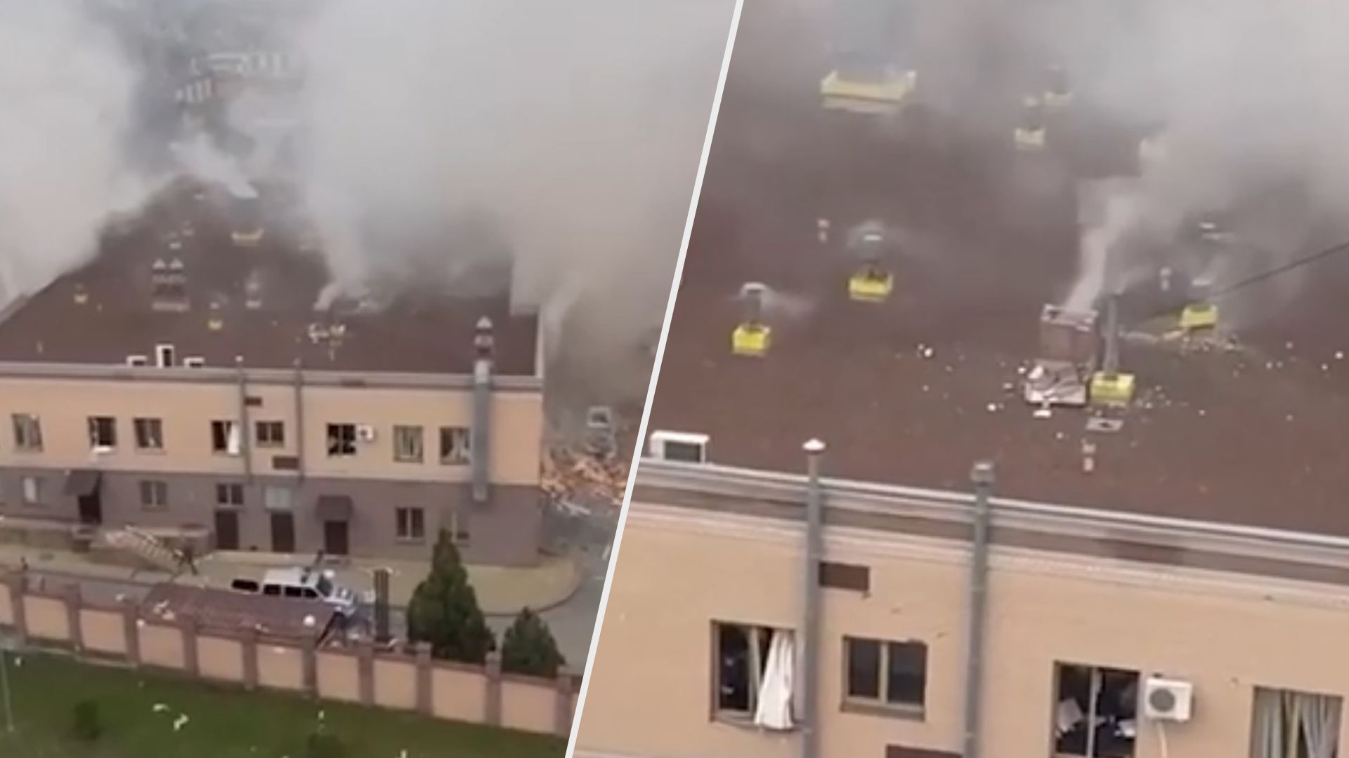 Вибух у будівлі ФСБ у Ростові 16 березня 2023 - росіяни могли розбирати дрон й знести будівлю Вибух у будівлі ФСБ у Ростові 16 березня 2023 - росіяни могли розбирати дрон й знести будівлю