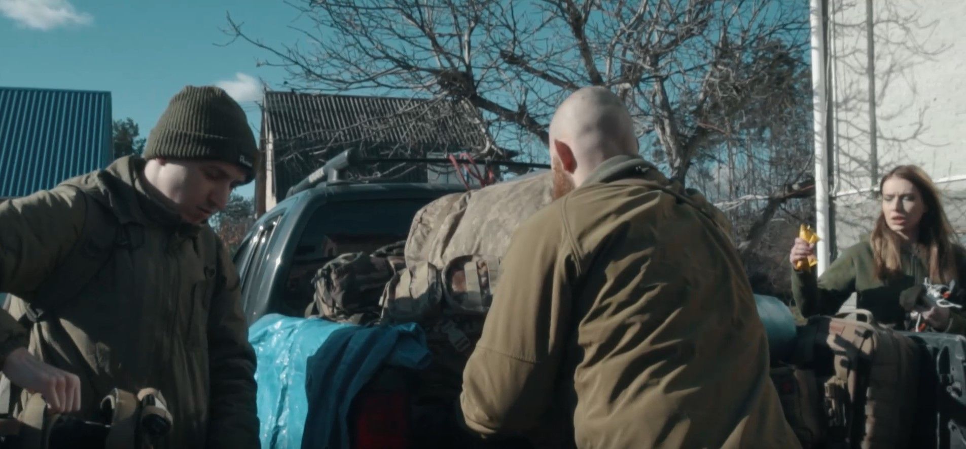 Российский добровольческий корпус показал кадры из Брянской области - видео Российский добровольческий корпус показал кадры из Брянской области - видео