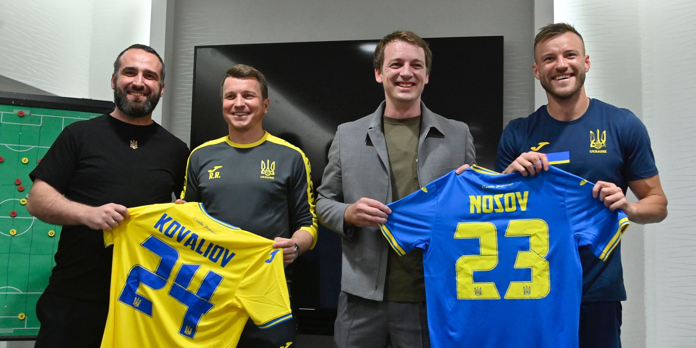 Сборная Украины – руководство WhiteBIT встретилось с украинскими игроками - 24 Канал