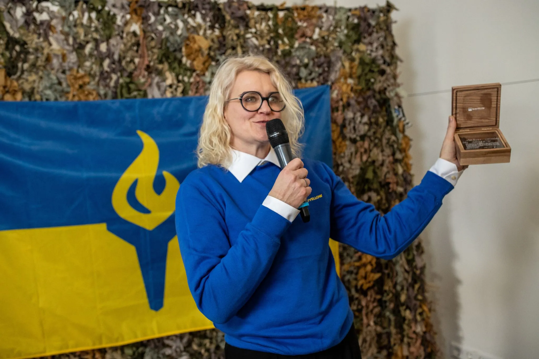 Компанія TransferGo отримала відзнаку від Blue/Yellow for Ukraine
