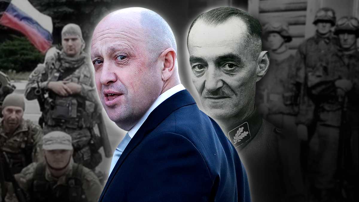 ЧВК Вагнер и Пригожин - исторические прототипы, кто такие фрайкоры и  дивизия Дирлевангер - 24 Канал