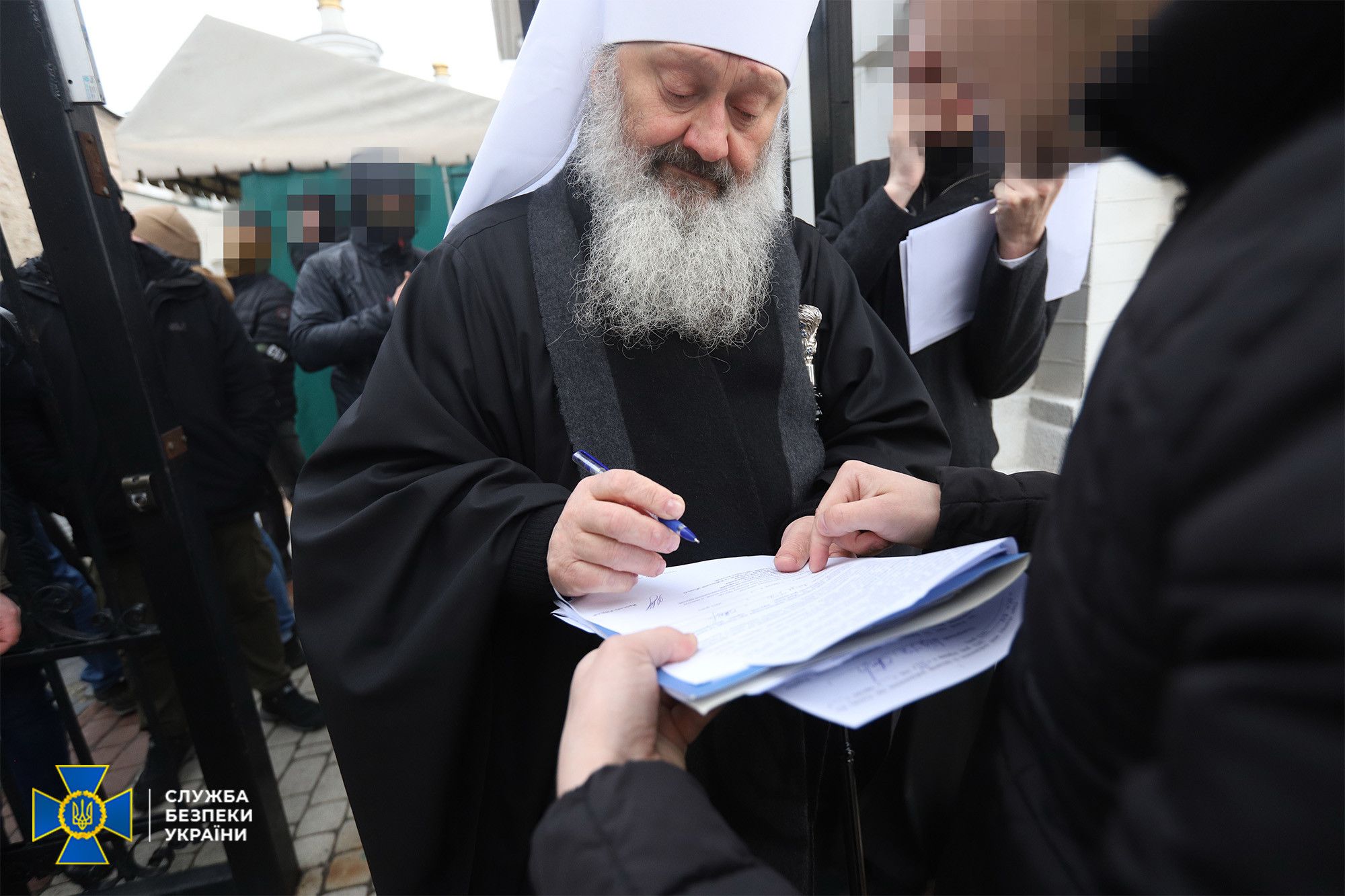 СБУ сообщает о подозрении митрополиту Павлу 1 апреля