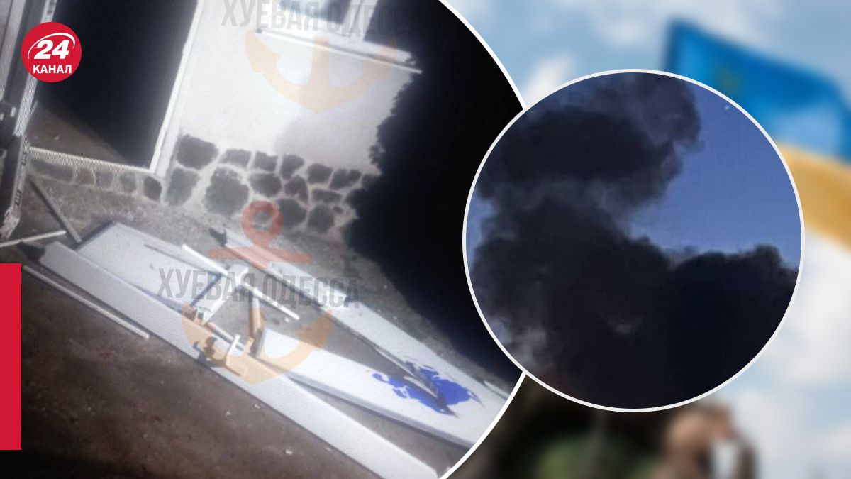 Вибух біля будинку екссудді в Одесі Вибух біля будинку екссудді в Одесі