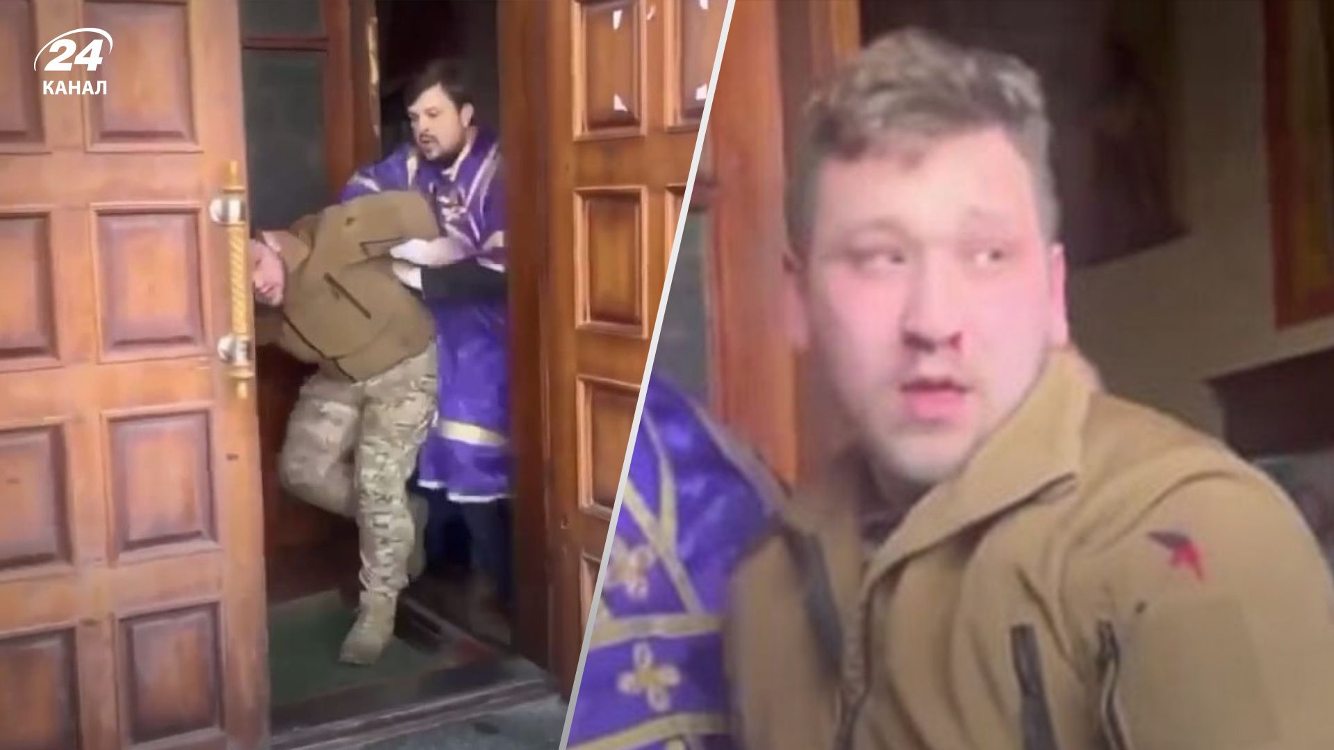 Военный, которого избили в Хмельницком представители УПЦ МП, дал комментарий Военный, которого избили в Хмельницком представители УПЦ МП, дал комментарий