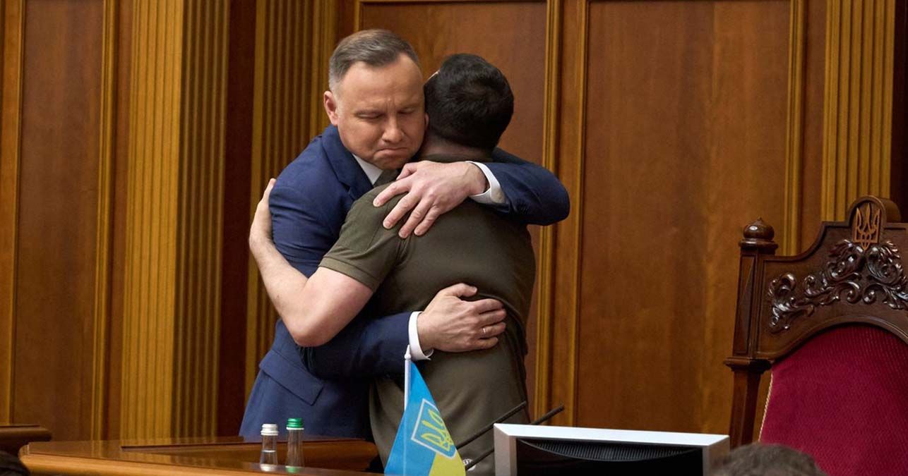 Зеленский посетит Польшу Зеленский посетит Польшу