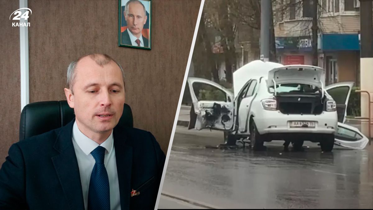 Підрив авто Зубарєва у Мелітополі - 24 Канал Підрив авто Зубарєва у Мелітополі - 24 Канал