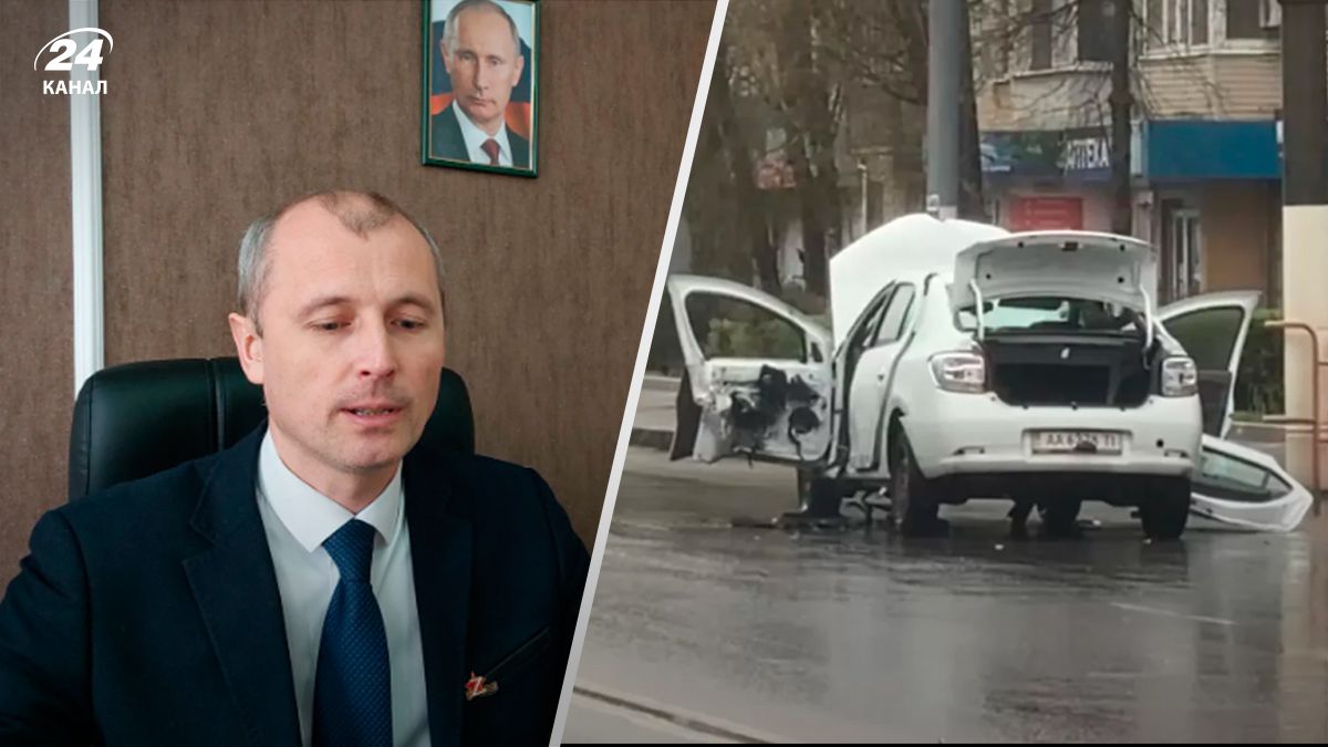 Подрыв авто Зубарева в Мелитополе - партизаны взяли на себя  ответственность, видео - 24 Канал