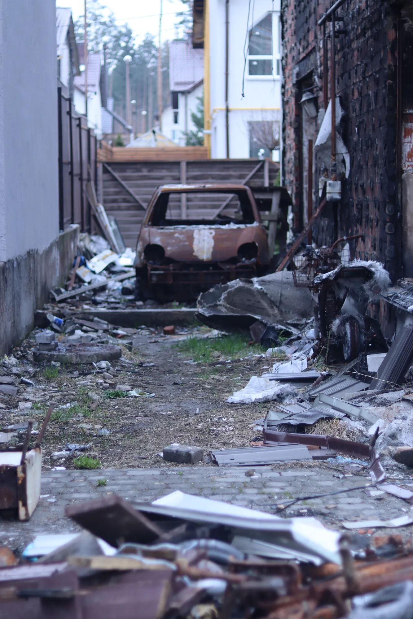 Наслідки окупації Гостомеля