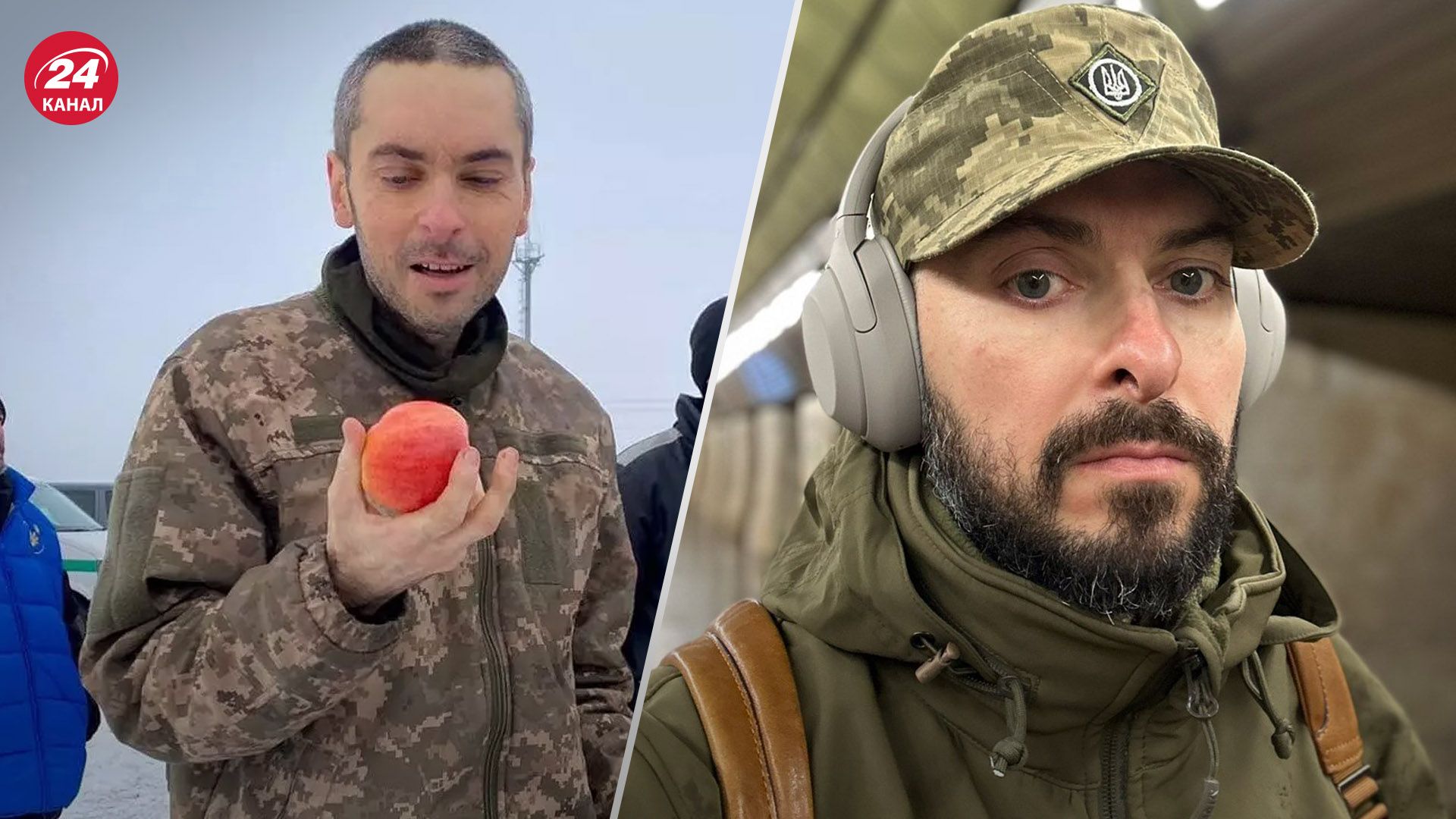 Максим Колесников – пленный с яблоком: как изменился за два месяца Максим Колесников – пленный с яблоком: как изменился за два месяца