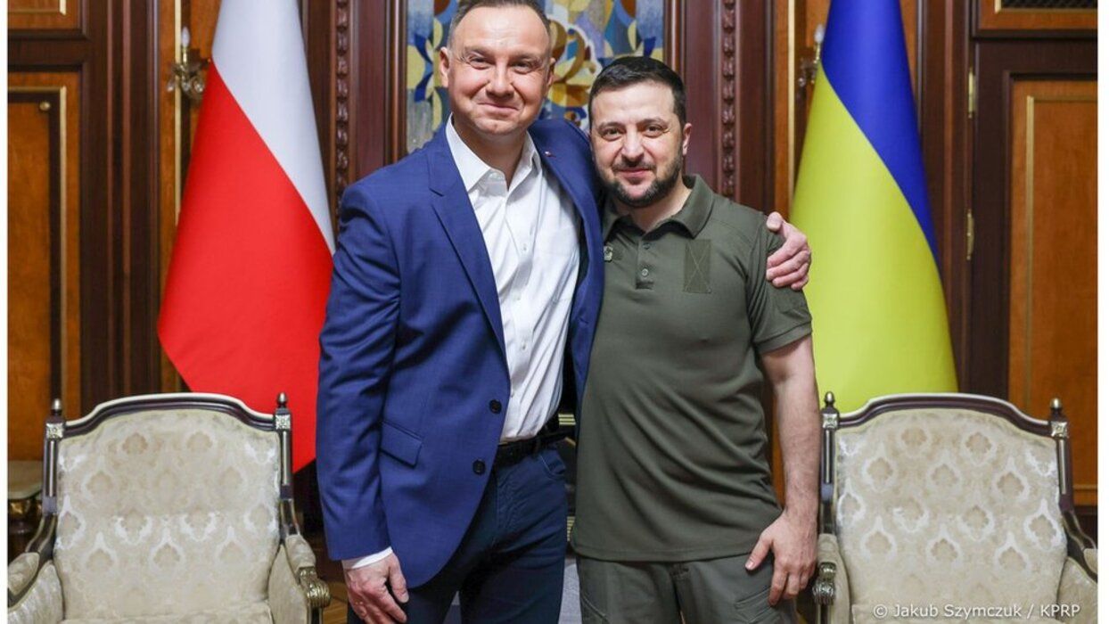 Владимир Зеленский в Польше сегодня - визит президента Украины 5 апреля за границу
