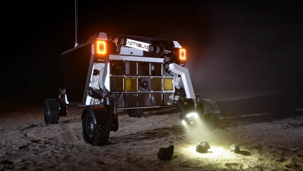 Сверхтяжелый луноход FLEX отправится к спутнику Земли на ракете Starship Сверхтяжелый луноход FLEX отправится к спутнику Земли на ракете Starship