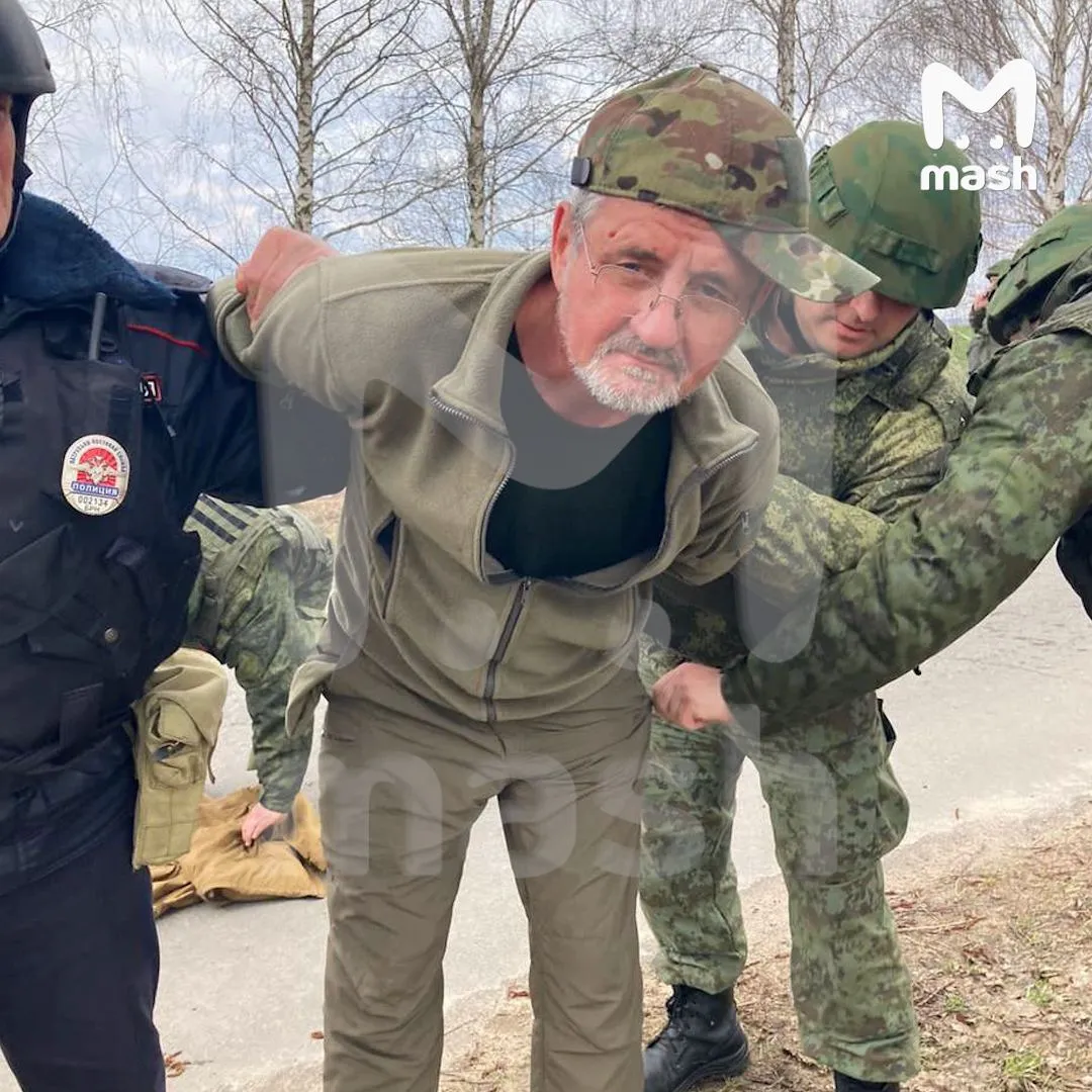 Задержанный в России пилот / Фото из телеграм-канала Задержанный в России пилот / Фото из телеграм-канала