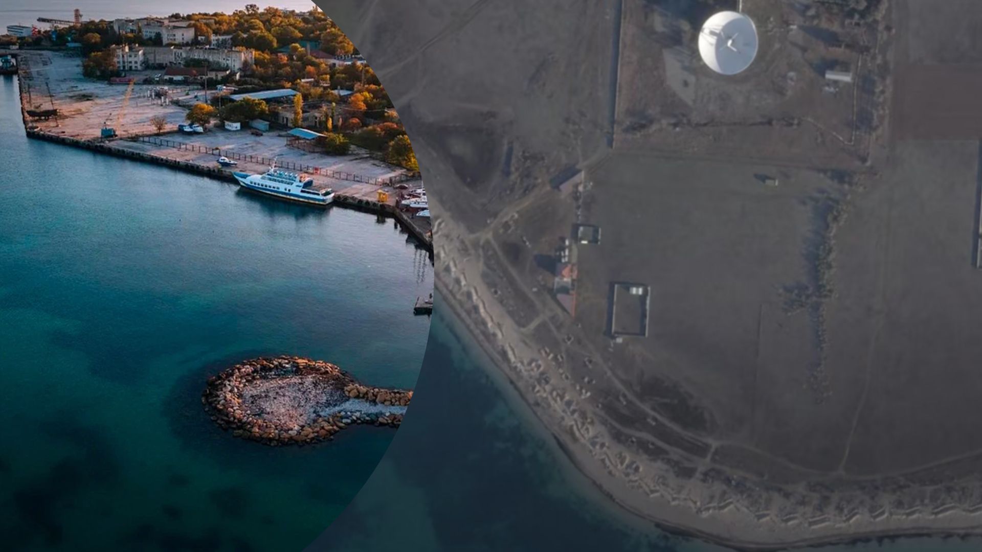 Окупанти вирили траншеї біля Євпаторії Окупанти вирили траншеї біля Євпаторії