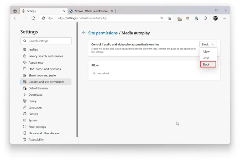 Новая функция Microsoft Edge Новая функция Microsoft Edge