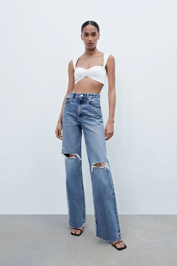 Интересные джинсы на весенний сезон