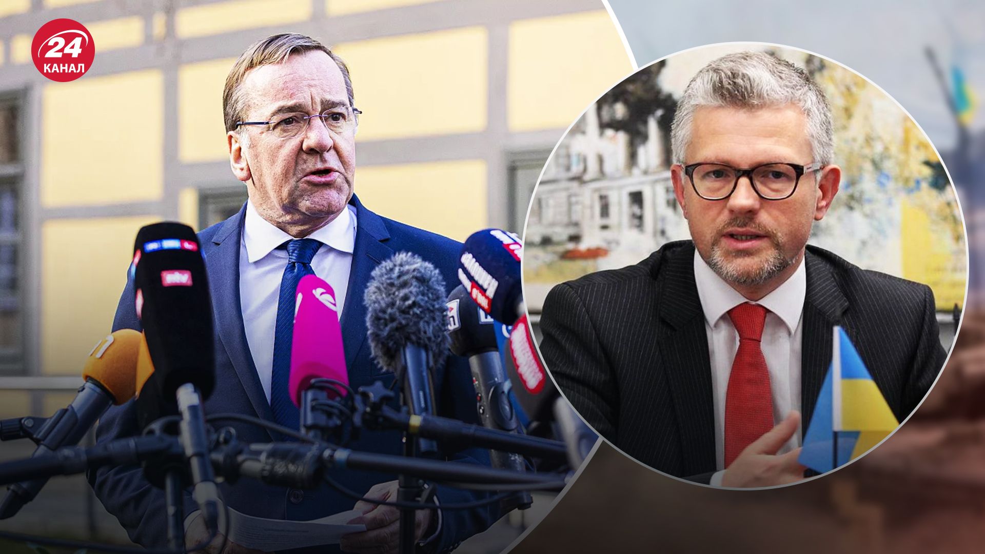 Мельник призвал министра обороны Германии усилить помощь Украине Мельник призвал министра обороны Германии усилить помощь Украине