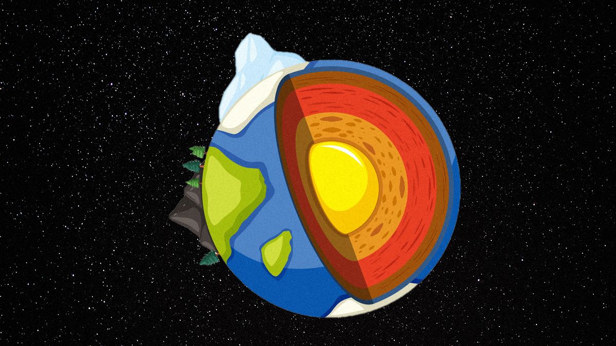 Біля земного ядра знайшли древні гори, уп'ятеро вищі за Еверест Біля земного ядра знайшли древні гори, уп'ятеро вищі за Еверест