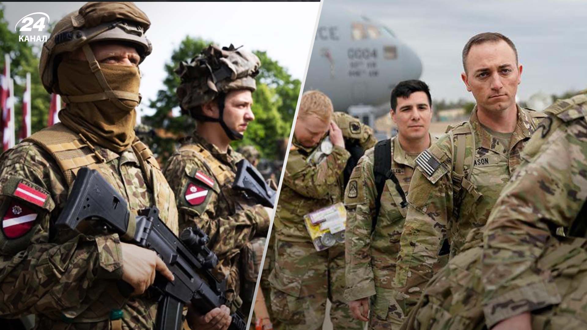Военные США и Латвии есть в Украине.