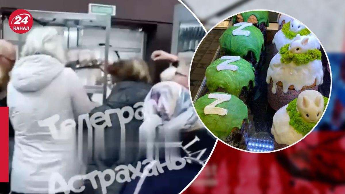 Как россияне в Астрахани раскупали куличи