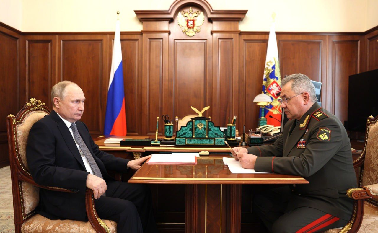 Путін зустрівся з Шойгу - про що міністр оборони відзвітував диктатору - 24 Канал