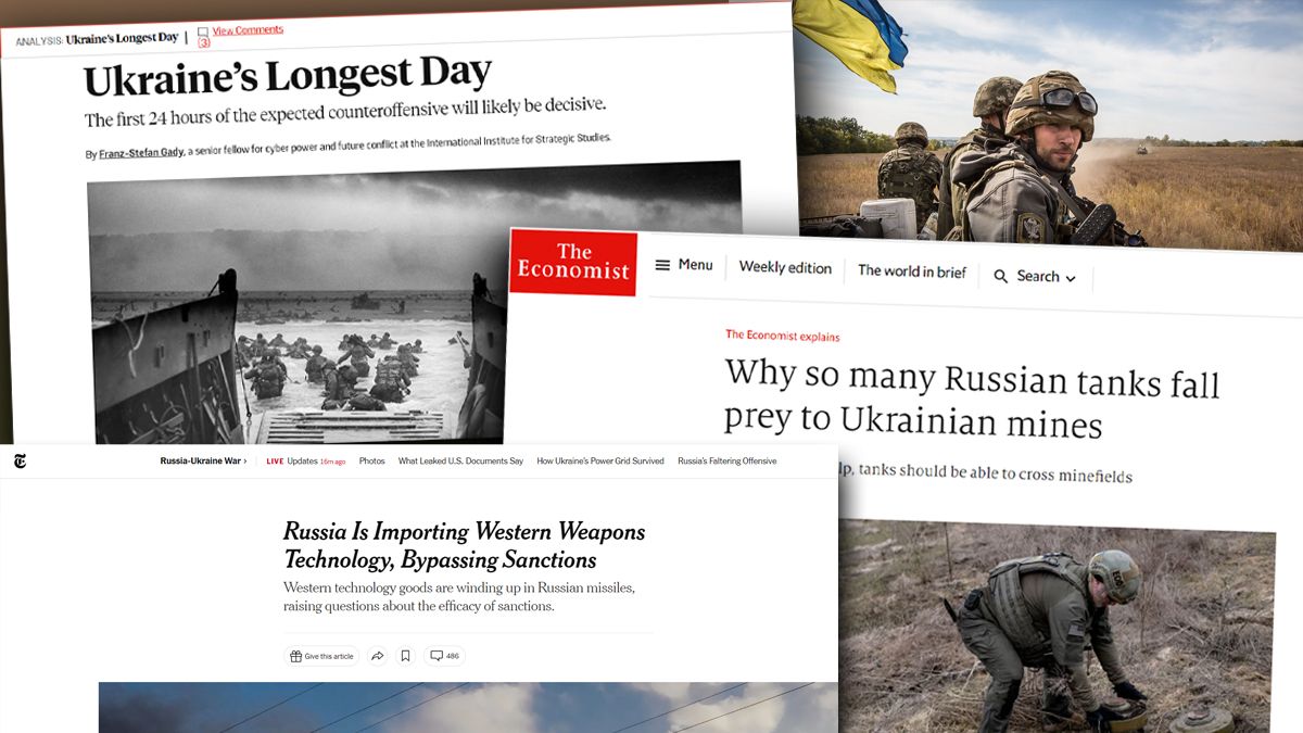 Западные медиа сконцентрированы на ожиданиях от контрнаступления ВСУ Западные медиа сконцентрированы на ожиданиях от контрнаступления ВСУ